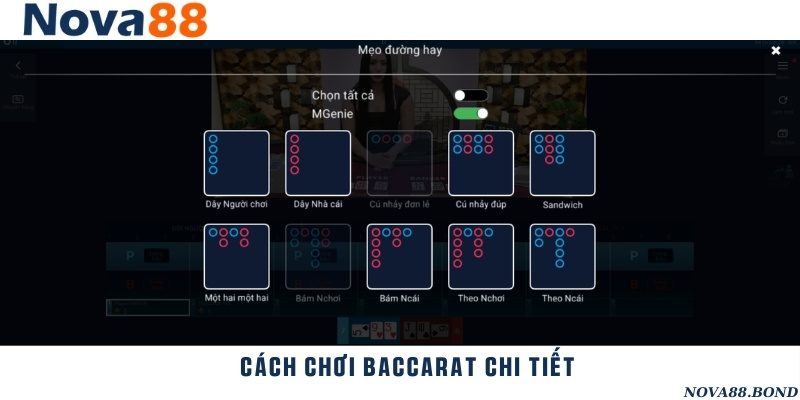 Hướng dẫn quy tắc chơi bài Baccarat đơn giản cụ thể nhất