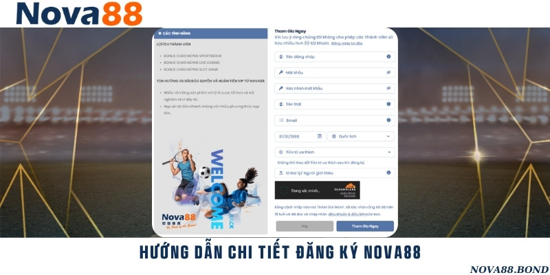 4 bước thực hiện việc đăng ký tài khoản cá cược thể thao trực tuyến