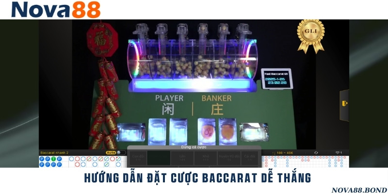 Chia sẻ kinh nghiệm đặt cược Baccarat đơn giản nhưng dễ thắng