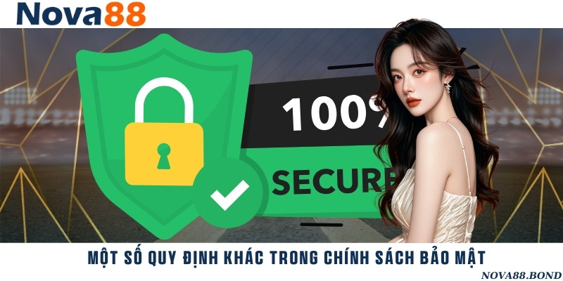 Một vài quy định khác người chơi cần nắm trong chính sách