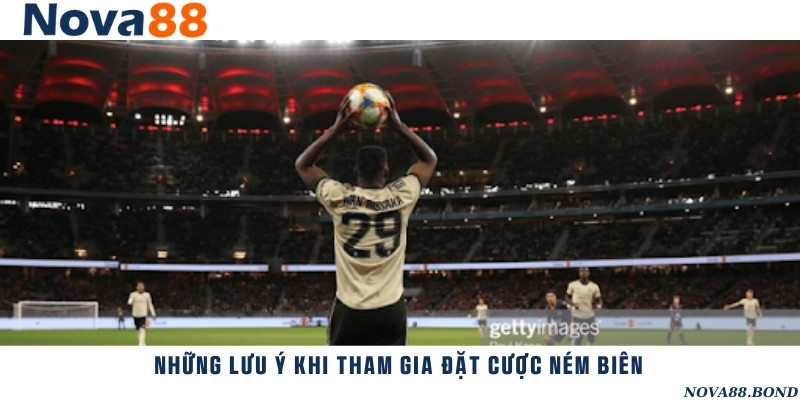Cược ném biên được tính trong toàn bộ thời gian của trận đấu